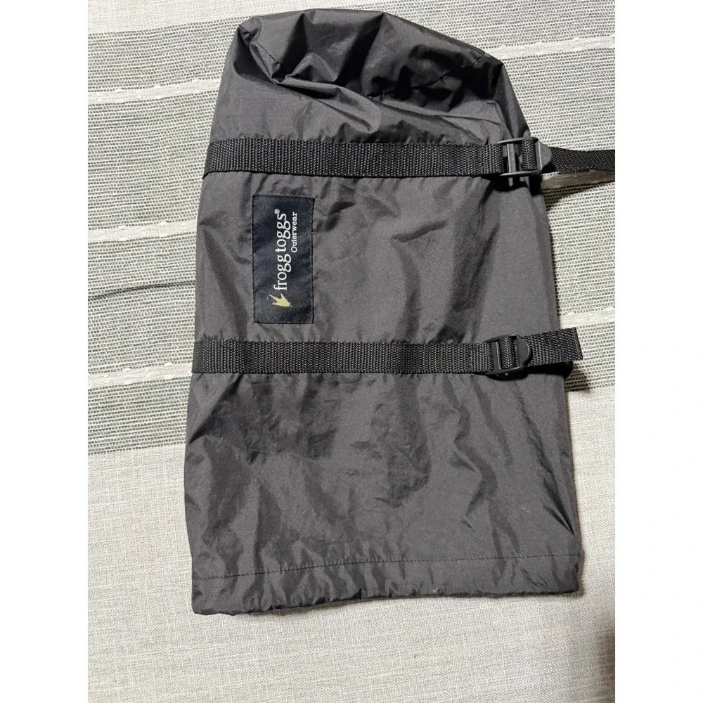 Frogg‎ Toggs Outerwear Black Compression Stuff Sack Drawstring Storage Bag
